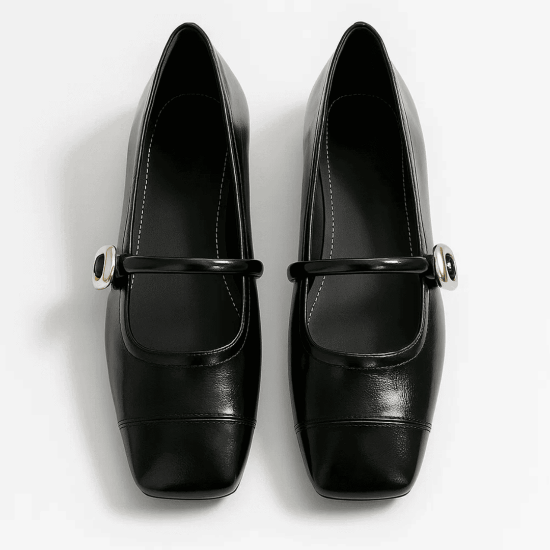 Flat Elegant Ballerina
