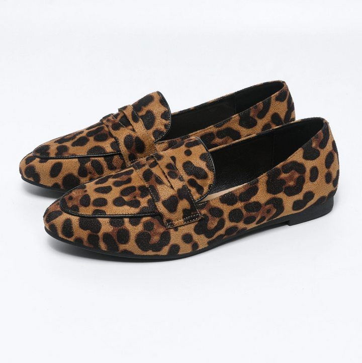 Amara Leopard Loafers