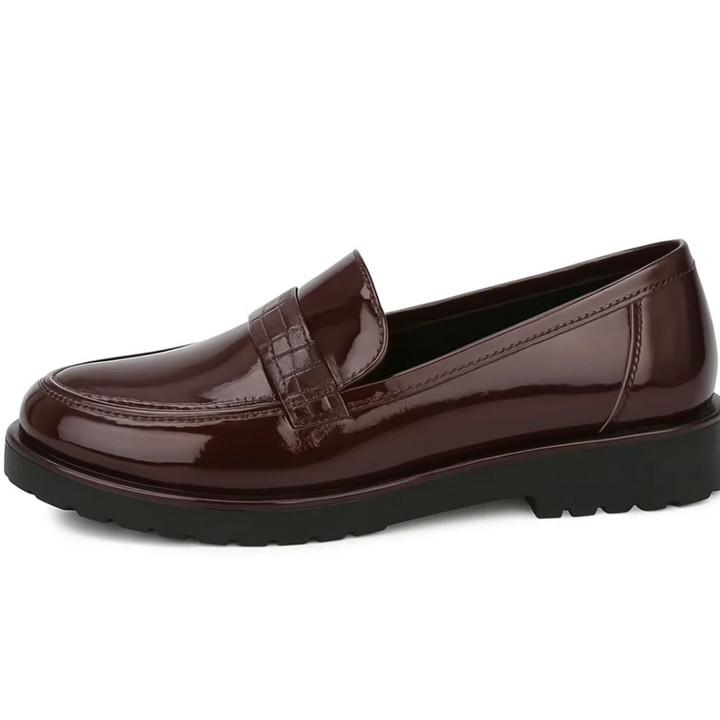 Glossy Comfort Loafers