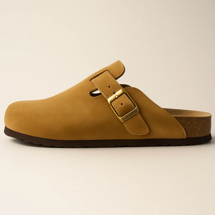 Suede Clogs