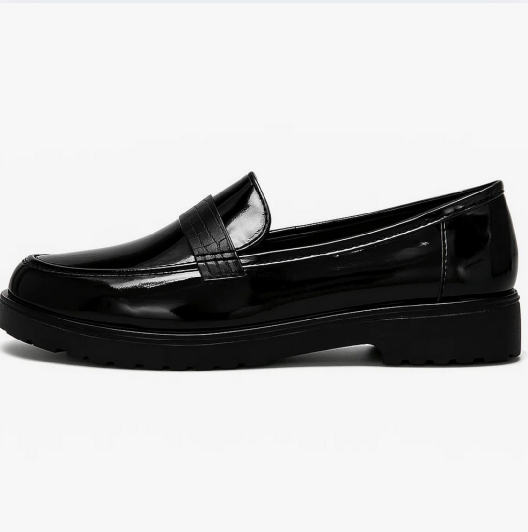 Glossy Comfort Loafers