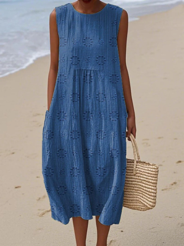 Serena™ | Relaxed Sleeveless Dress