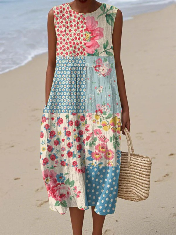 Lilian™ | Garden Printed Dress