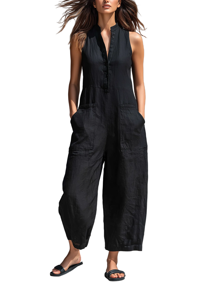 Amara | Elegant Sleeveless Jumpsuit
