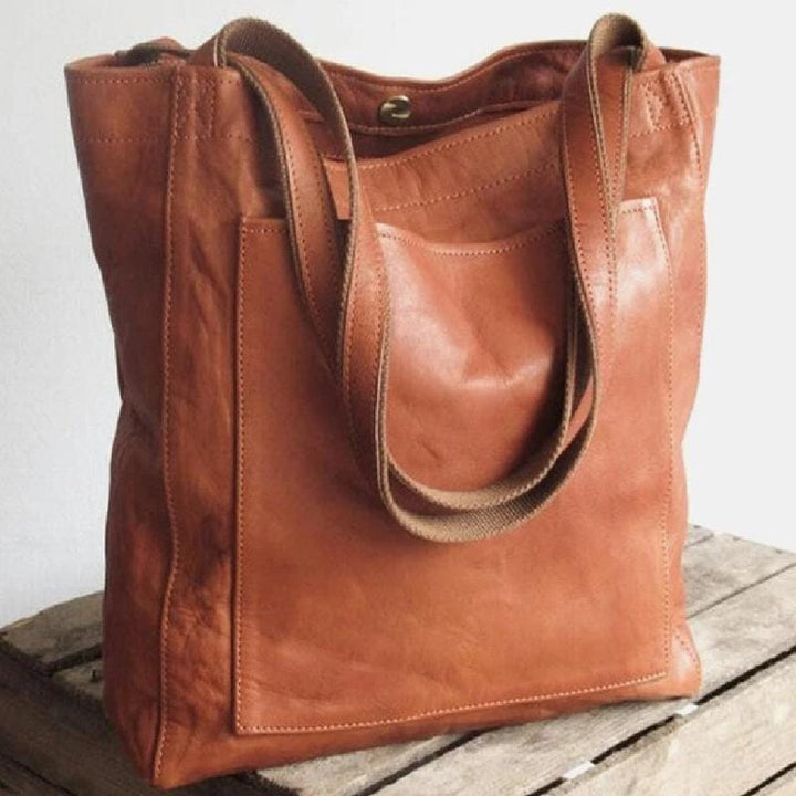 ELLA™ | Classic Leather Tote