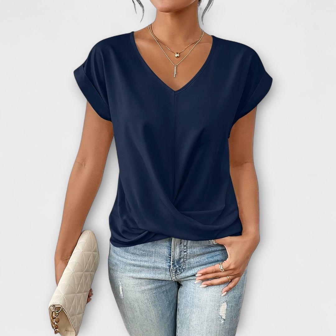 Avery | Elegant V-neck Top
