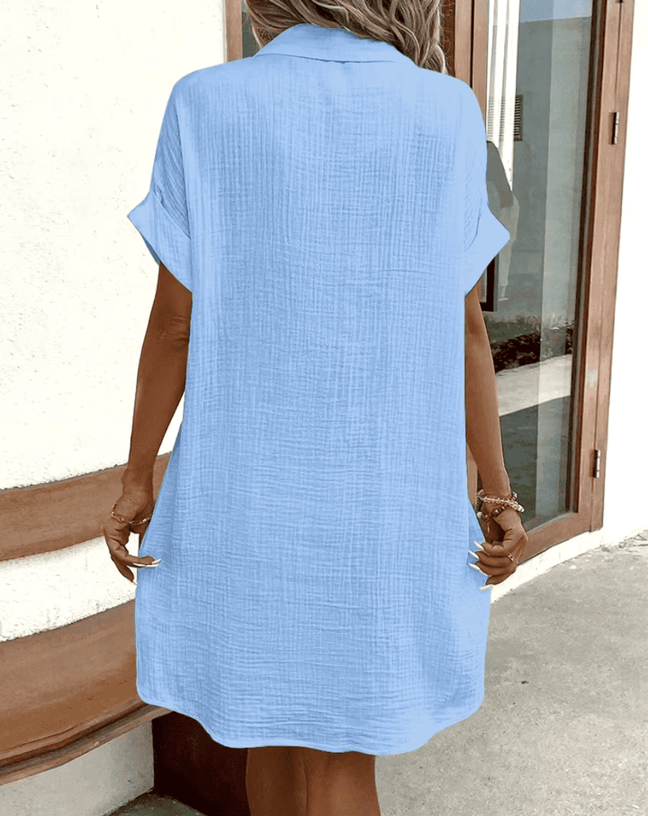 NOELLE™ | Effortless Button-Front Dress