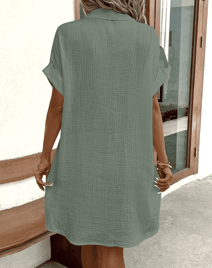 NOELLE™ | Effortless Button-Front Dress