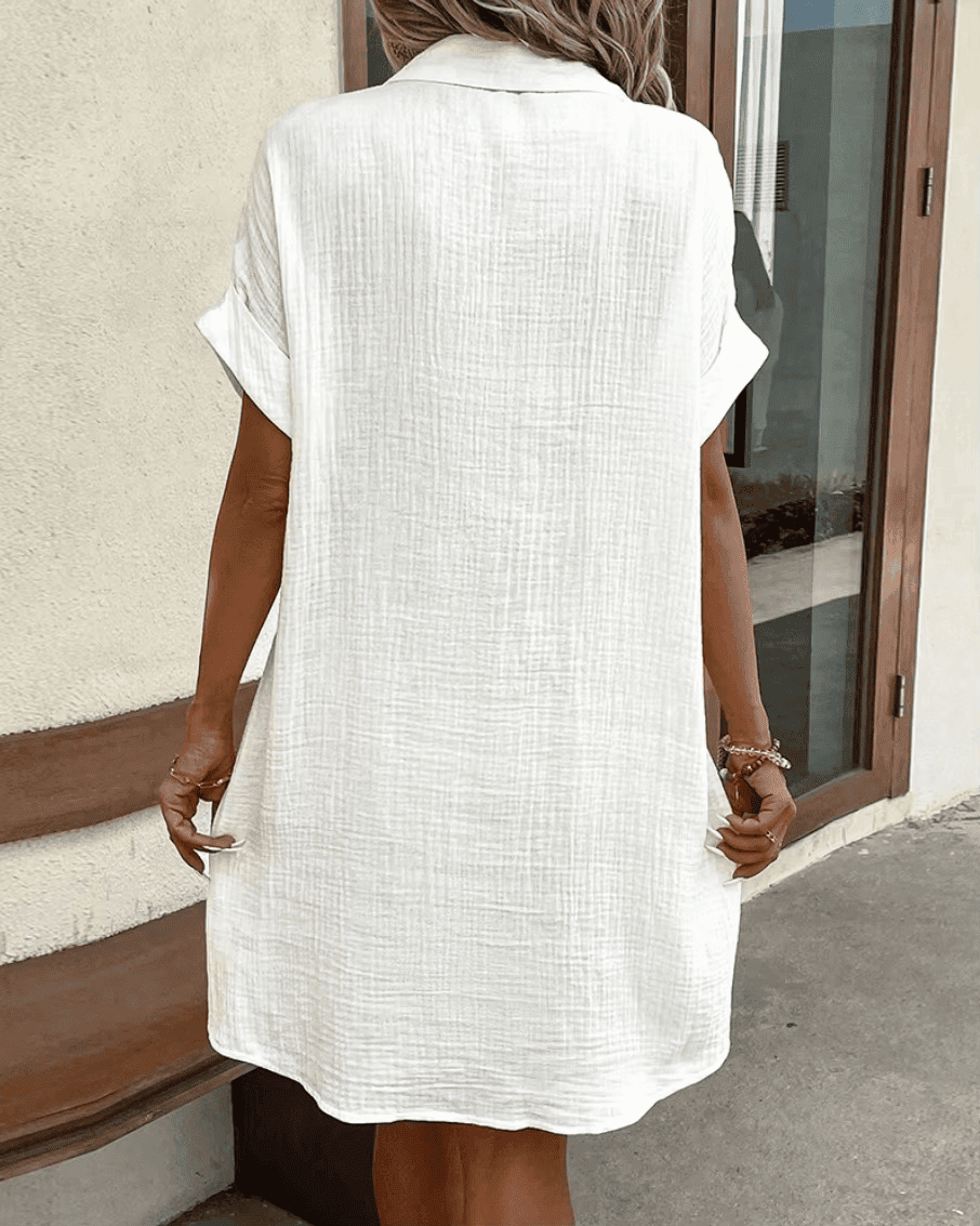 NOELLE™ | Effortless Button-Front Dress