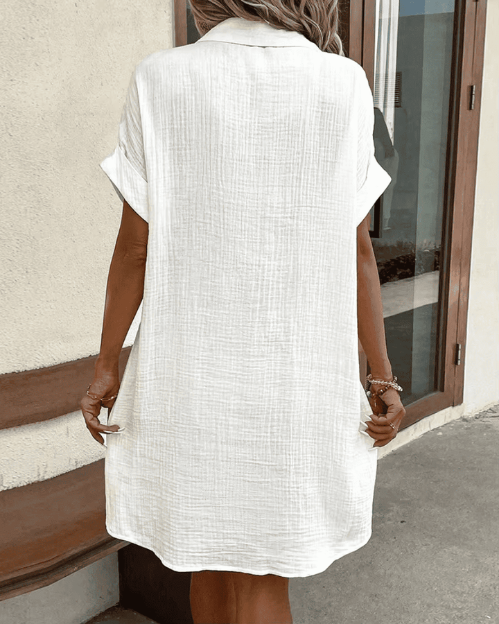 NOELLE™ | Effortless Button-Front Dress