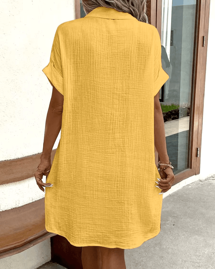 NOELLE™ | Effortless Button-Front Dress