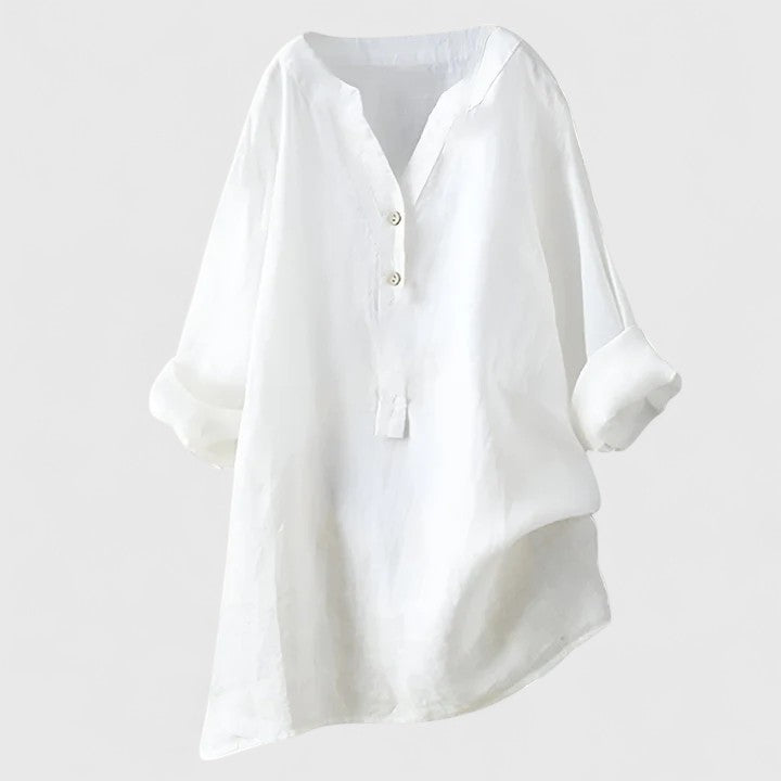 Avery| Elegant Button-Front Shirt
