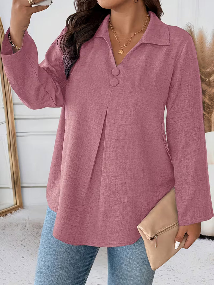 EMILIA™ | Women’s Classic Button-Front Shirt