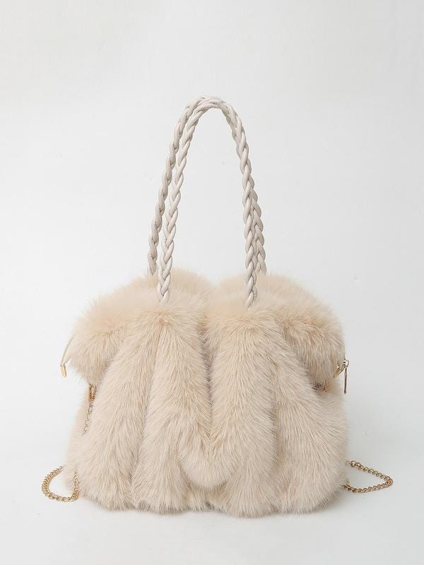 VALERIE™ | Velvet Shoulder Tote