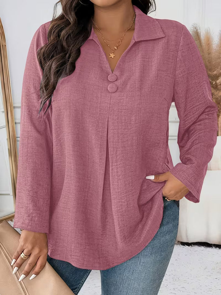 EMILIA™ | Women’s Classic Button-Front Shirt