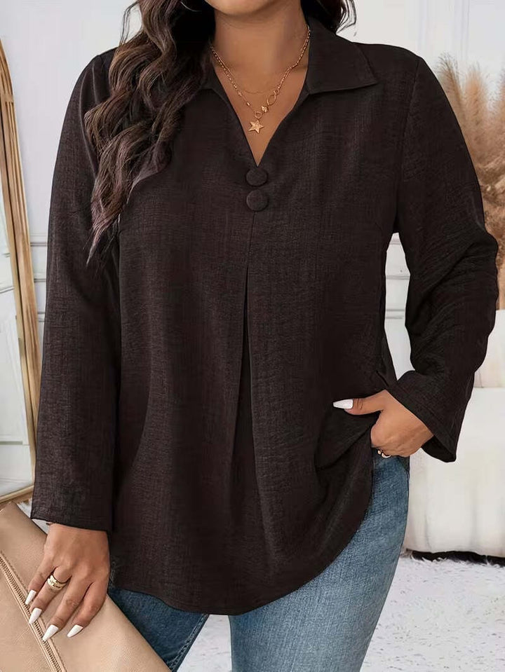 EMILIA™ | Women’s Classic Button-Front Shirt