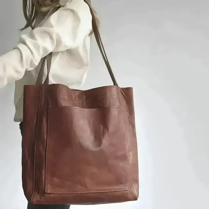 ELLA™ | Classic Leather Tote