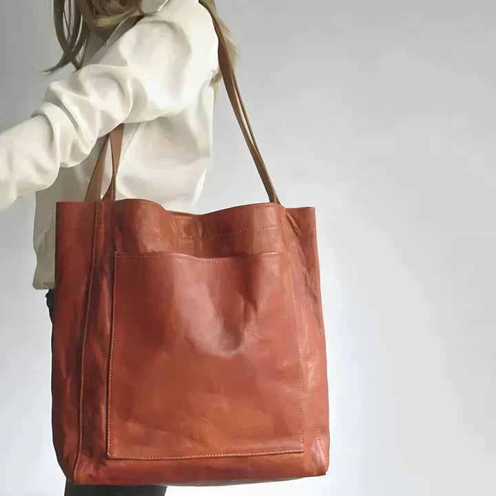 ELLA™ | Classic Leather Tote