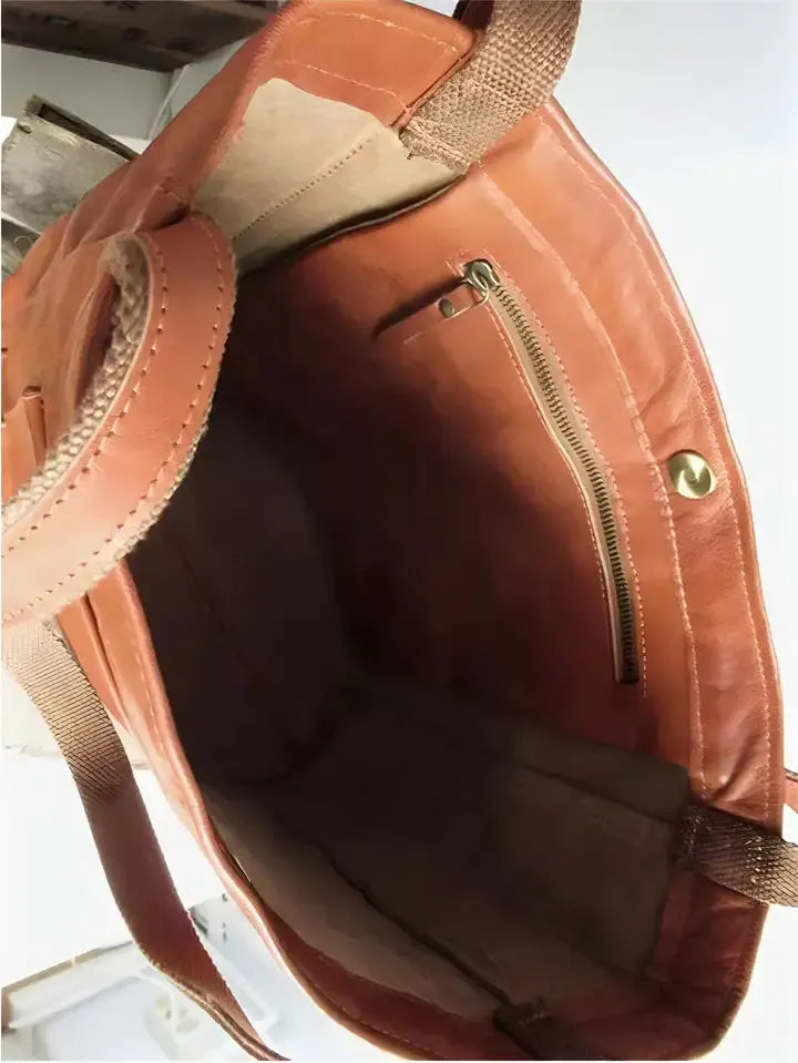 ELLA™ | Classic Leather Tote