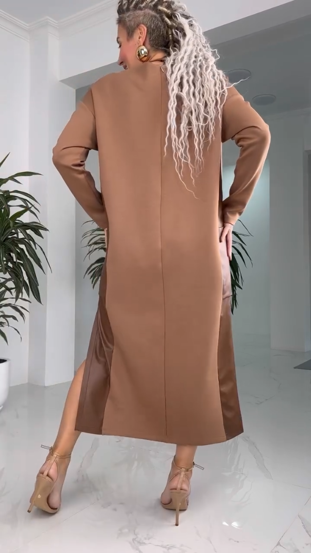 MARILYN™ | Classic Minimalist Midi Dress