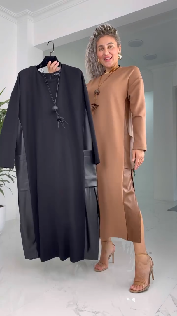 MARILYN™ | Classic Minimalist Midi Dress