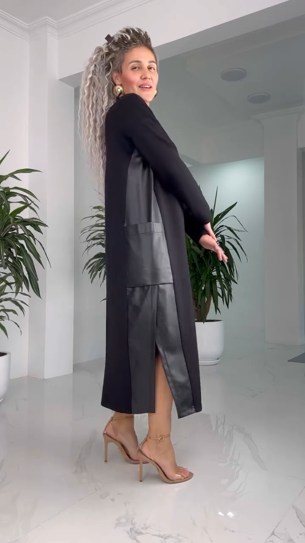 MARILYN™ | Classic Minimalist Midi Dress