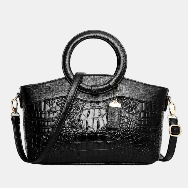 JAYE™ | STYLISH CROCODILE PATTERN HANDBAG