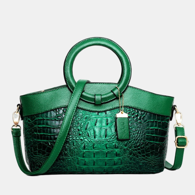 JAYE™ | STYLISH CROCODILE PATTERN HANDBAG