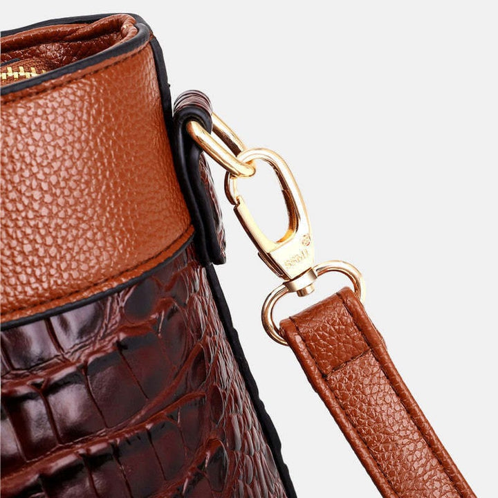JAYE™ | STYLISH CROCODILE PATTERN HANDBAG