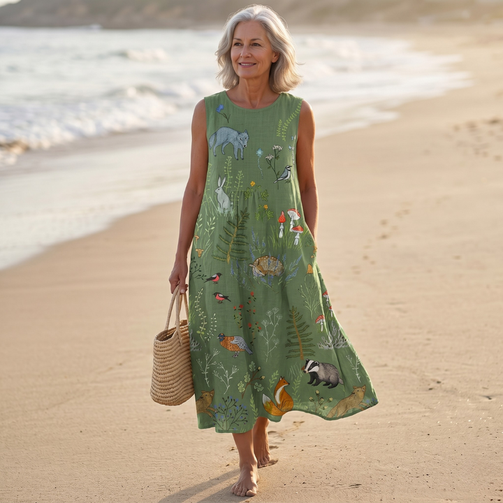Arabella™ | Artistic Printed Dress