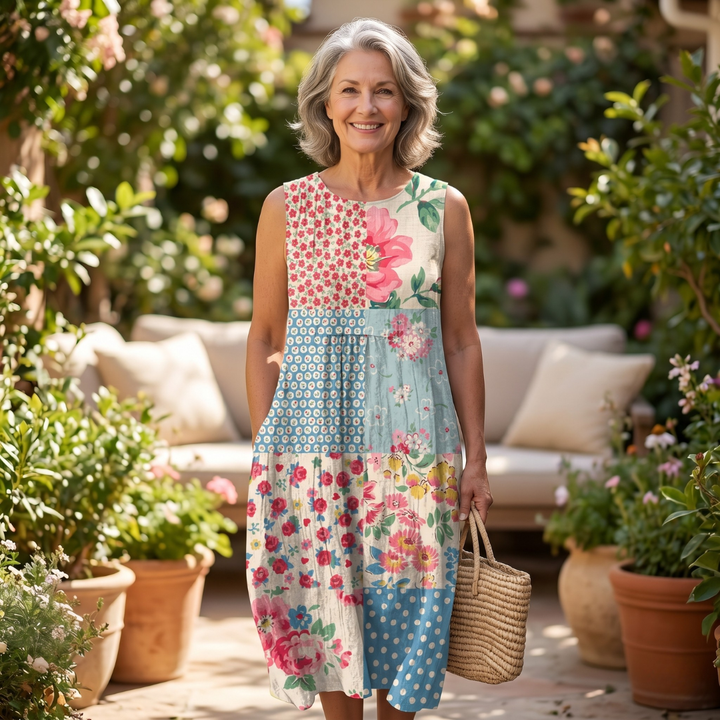 Lilian™ | Garden Printed Dress