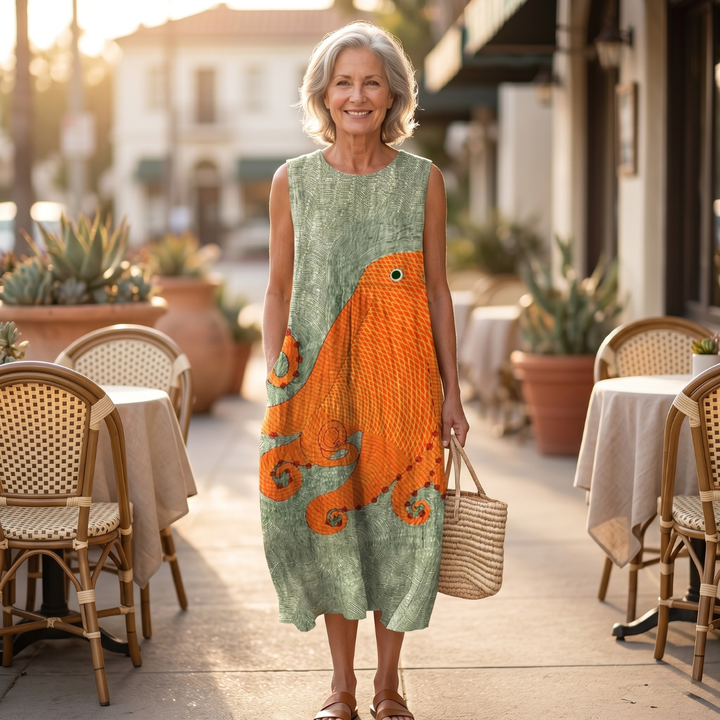 Elize™ | Summer Printed Dress