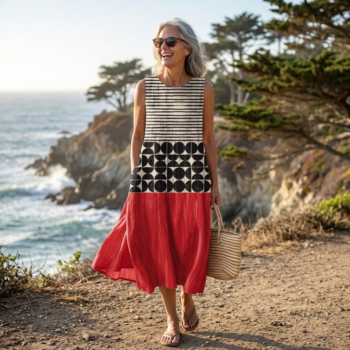 Juliana™ | Printed Midi Dress