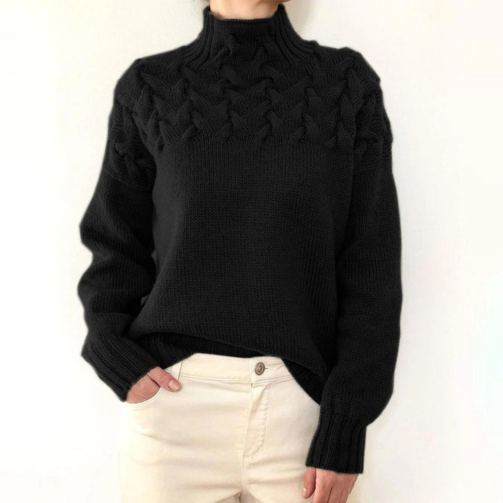Elena | Warm Knitted Turtleneck